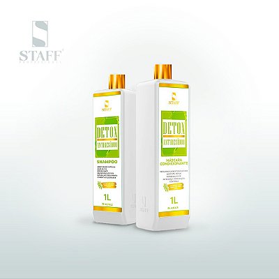 Shampoo e Máscara Detox Antiresiduo 1L