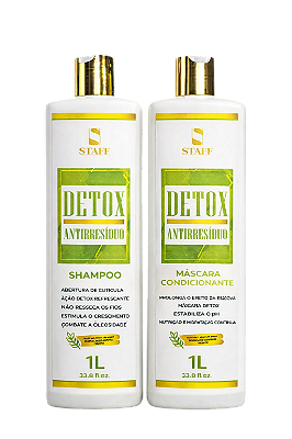 Shampoo e Máscara Detox Antiresiduo 1L