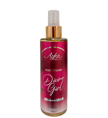Body Splash Divine Girl Pink - Ayka Beauty Cosmetics
