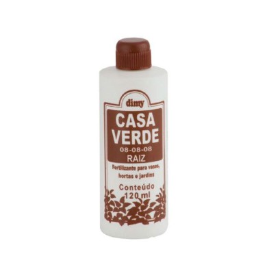 Fertilizante Mineral Casa Verde 08-08-08 Raiz 120ml - Dimy