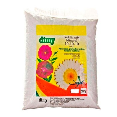 Fertilizante Mineral Misto 10-10-10 + Micros NPK Dimy - 500g