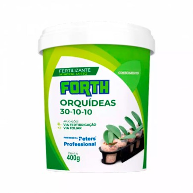 Forth Orquídeas Crescimento 30-10-10 400g - Peters Professional