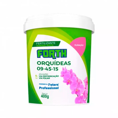 Forth Orquídeas Floração 09-45-15 400g - Peters Professional