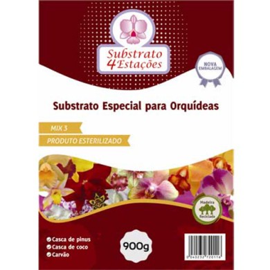 Substrato para orquídeas mix 3 - pct 900g