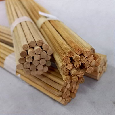 Estaca de Bambú - 60cm - 24 unidades