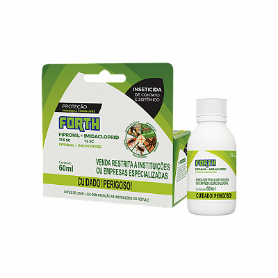 Forth Fipronil + Imidacloprid - 60ml concentrado
