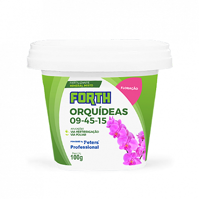 Forth Orquídeas Floração 09-45-15 100g - Peters Professional
