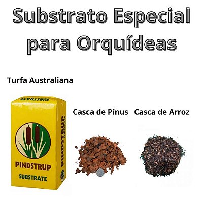 Substrato especial para orquídeas á base de Turfa - 1k