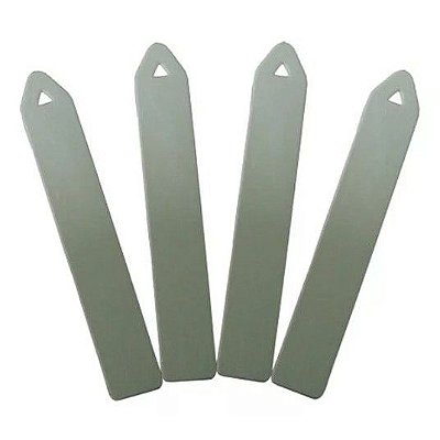 Etiquetas Para Identificação - Cinza - 100 Pçs
