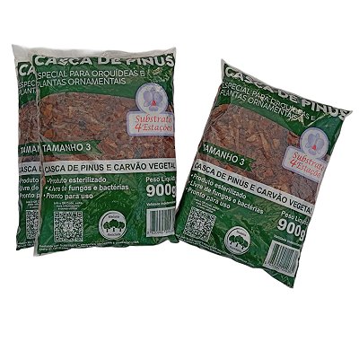 Substrato 4 Estações para orquídeas Casca 03 - Compre 2 e leve 3
