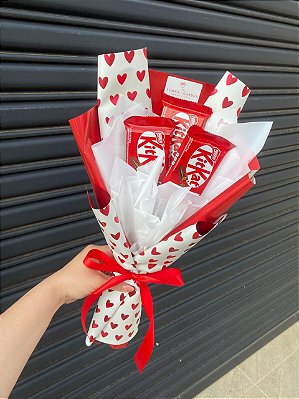 Buquê de Kit Kat