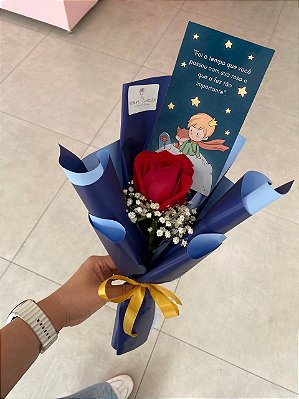 Rosa Solitária "O Pequeno Príncipe"