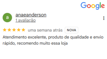 Avaliação Google 1