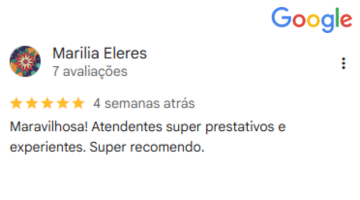 Avaliação Google 3