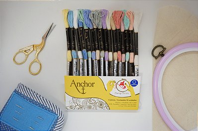 Kit Meadas Anchor Candy Colors - 16 unidades