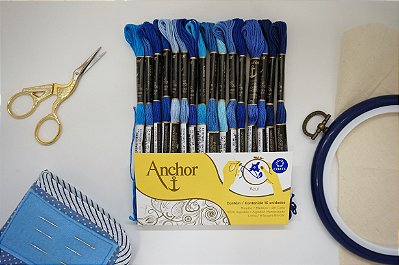 Kit Meadas Anchor Azul - 16 unidades