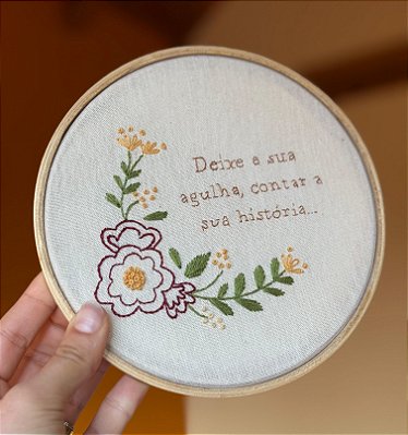 Kit para Bordar "História"