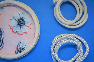 Cordões para acabamento bastidor