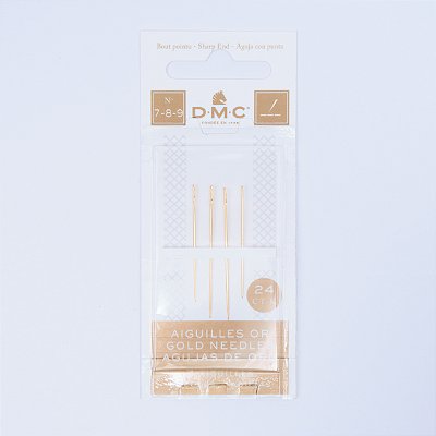 Kit de Agulhas de Bordado de Ouro DMC