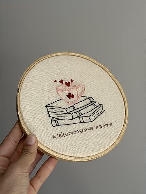 Kit para Bordar "Xícara"