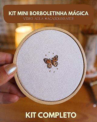 Kit Mini Borboletinha - Completo @acarolinearte