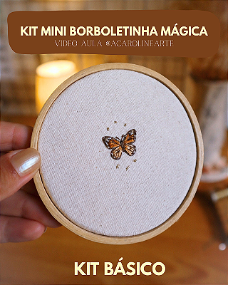 Kit Mini Borboletinha - Básico @acarolinearte