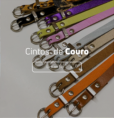 Cinto de couro