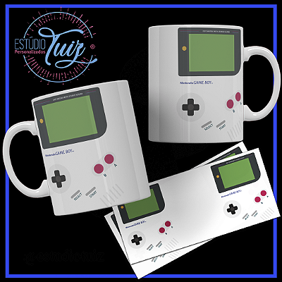 CANECA GAME BOY