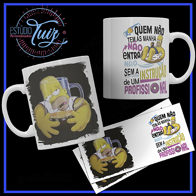 CANECA SEM A INSTRUÇÃO DE UM PROFISSIONAL
