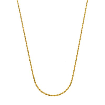 Colar Fio Baiano Fino Banhado Ouro 18K