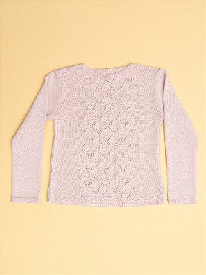 Blusa Tricot Pipoca