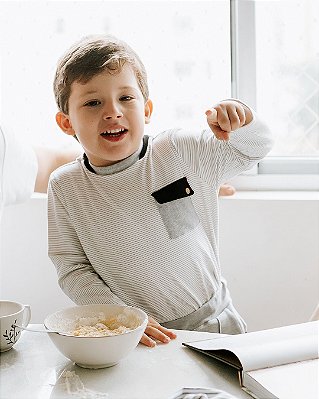 Camiseta chaminé