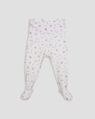 Calça Comfort com Pé Estampada