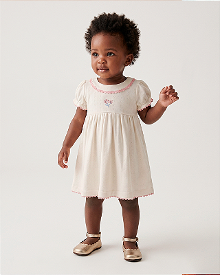 Vestido baby Off-white