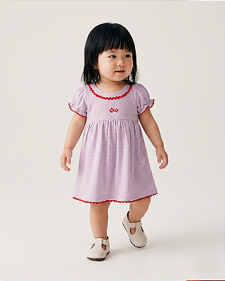 Vestido baby Lilás