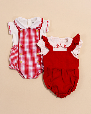 Romper casa na arvore Xadrez vermelho