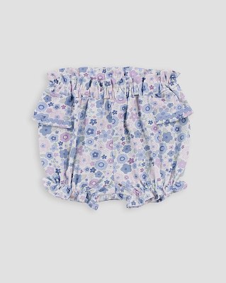 Short violeta Estampa doçura