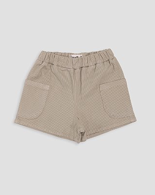Short cotelê Chocolate