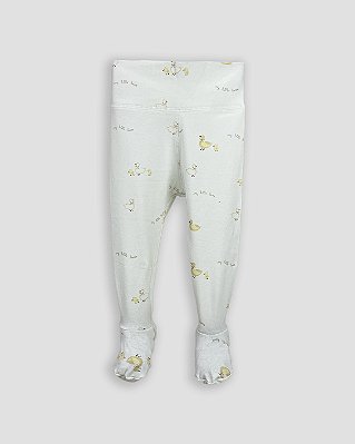 Calça comfort com pé estampada My little love