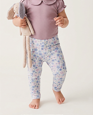 Calça básica estampada Estampa doçura