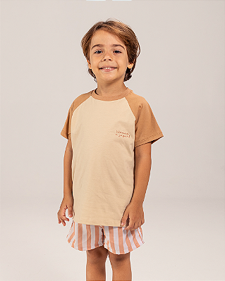 Camiseta jugar Areia + caramelo