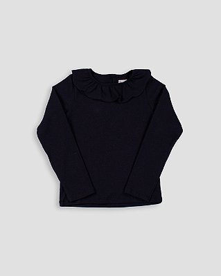 Blusa pétala Preto