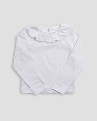 Blusa pétala Off-white
