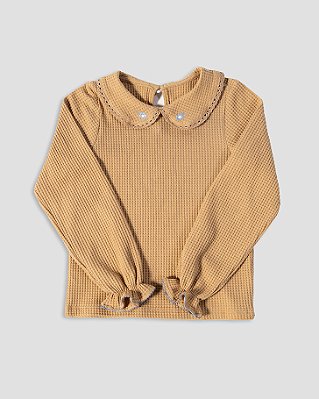 Blusa encantada Caramelo