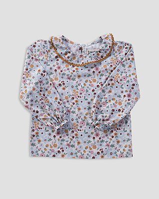 Blusa lembranças Estampa botânica