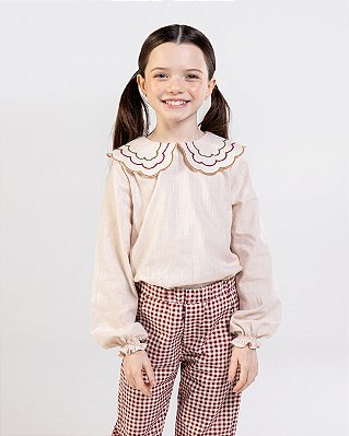 Blusa picnic Areia