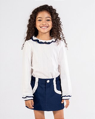Blusa especial Listra marinho