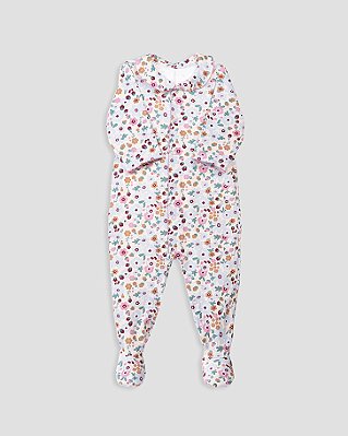 Macacão new basic estampado Estampa botânica