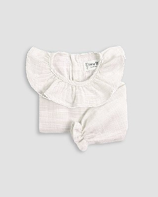 Body perfeito Off-white + sianinha