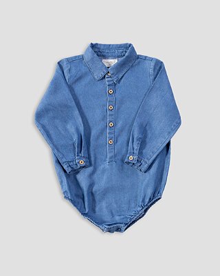 Body camisa Azul